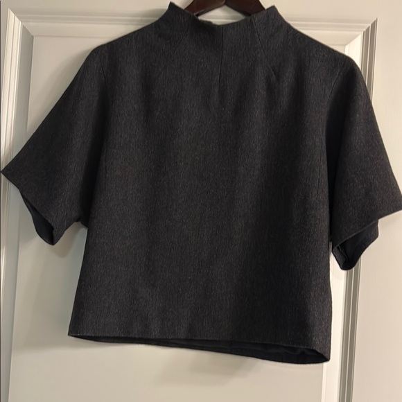 Ralph Lauren Black Label Tops - Ralph Lauren Black Label Elegant Gray-Black Women's Top